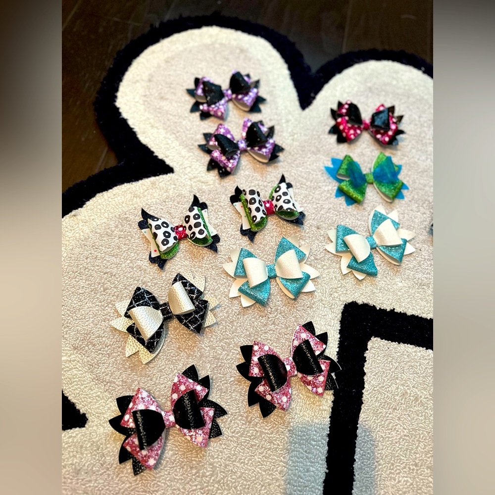 Handmade Hair Bows 3.5” by 5”